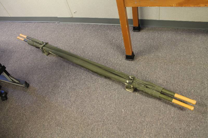 lot 45 image: OD Green Cot  Stretcher