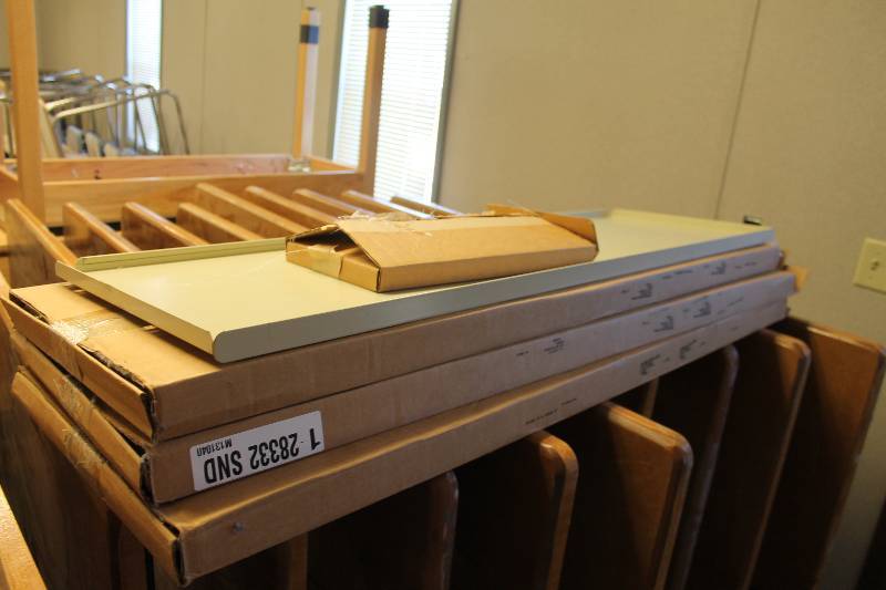 lot 61 image: Shelving