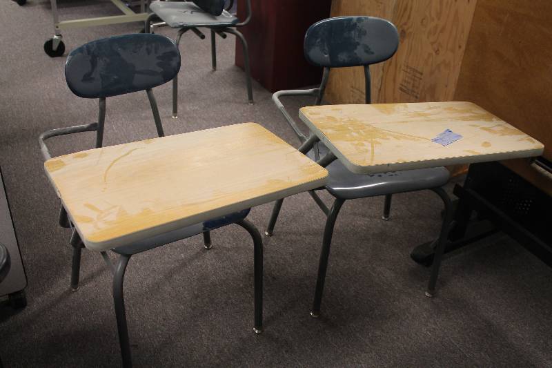 lot 63 image: Student Desks