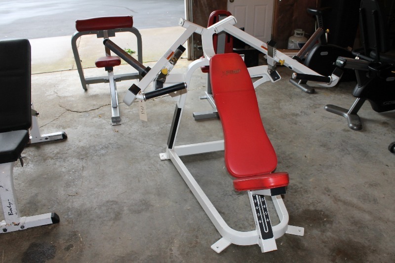 Converging Plate Loaded Incline Press