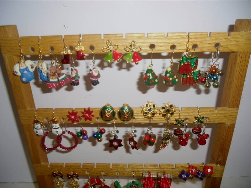 J-2 Ho Ho Ho  Fun Colorful Holiday Christmas Jewelry