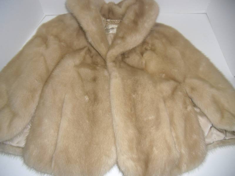 Future Teddy Bear  Blonde Fur Jacket