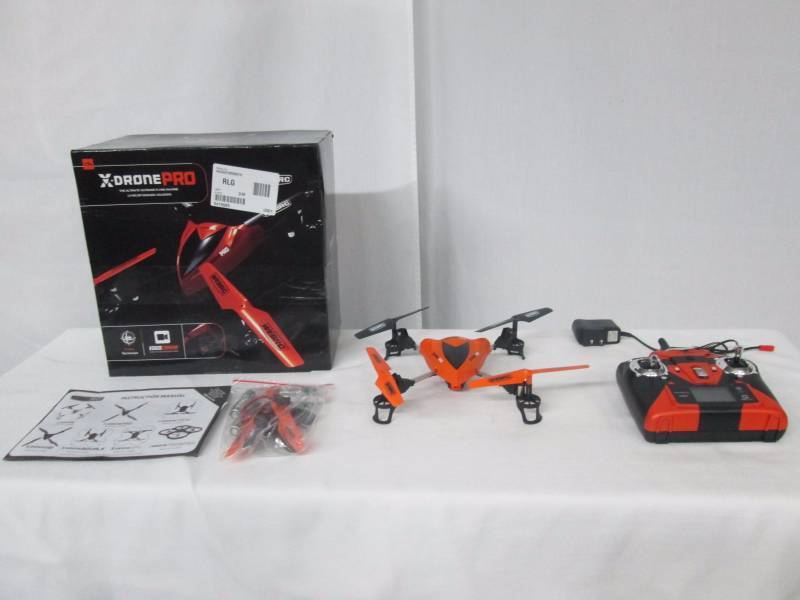 lot 32 image: Remote-Controlled X-Drone Pro w Video