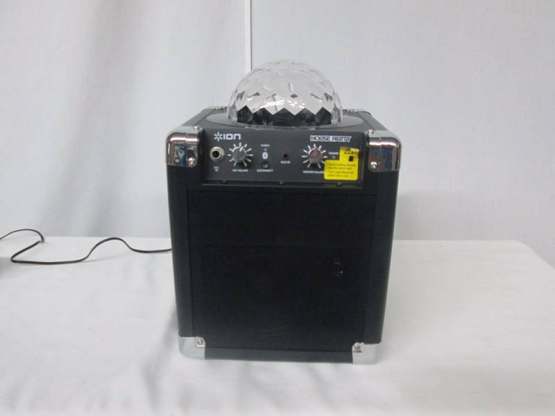 lot 31 image: ION House Party Bluetooth Speaker w Lights