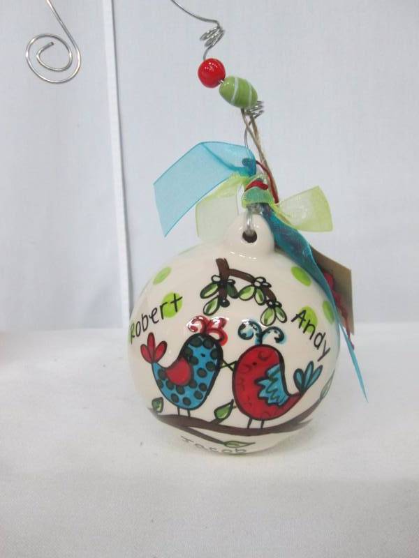 lot 109 image: 4.5 Our 1st Christmas Ornament