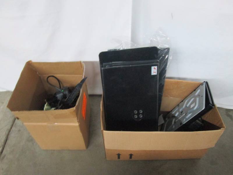lot 104 image: TV Stands and Electrics