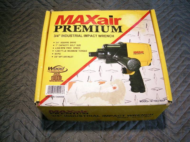 lot 5 image: MaxAir Premium 34 Industrial Impact Wrench