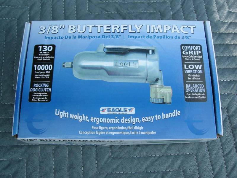 lot 36 image: Eagle Air Tools 38 Butterfly Impact