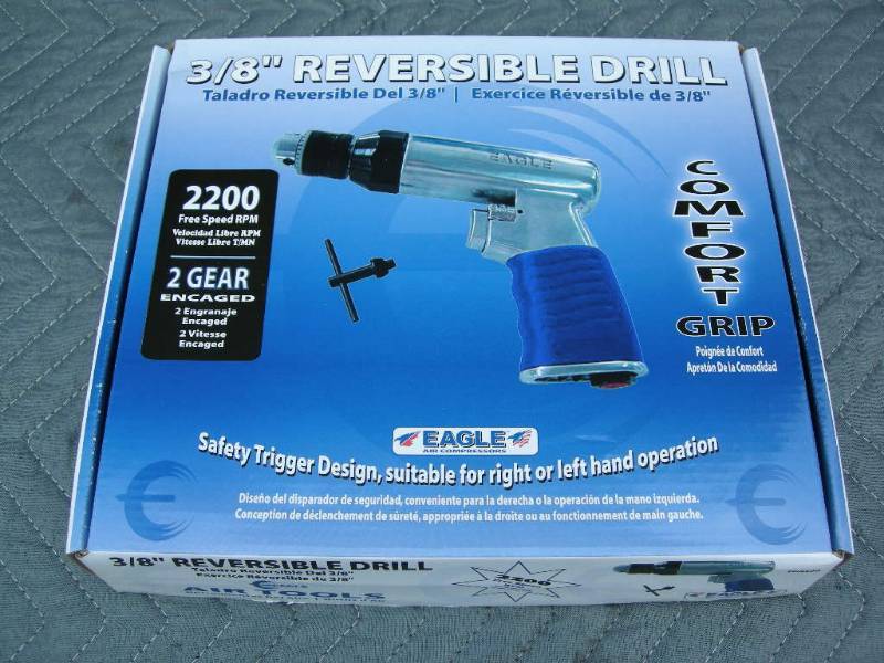 lot 44 image: Eagle Air Tools 38 Reversible Drill