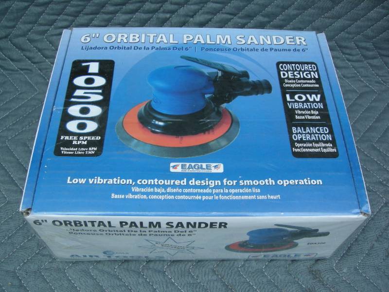 lot 49 image: Eagle Air Tools 6 Orbital Palm Sander
