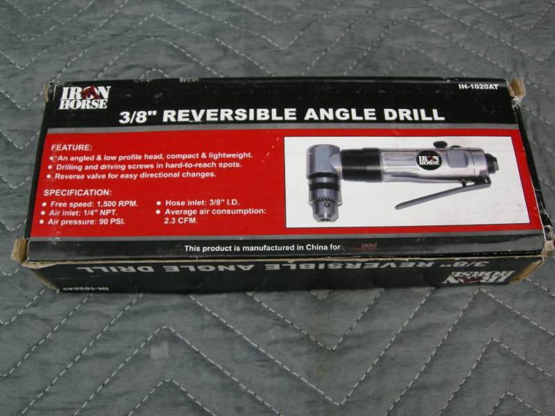 lot 59 image: Iron Horse 38 Reversible Angle Drill