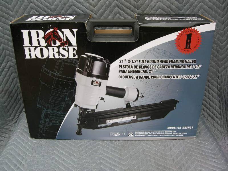 lot 64 image: Iron Horse 21 Framing Nailer