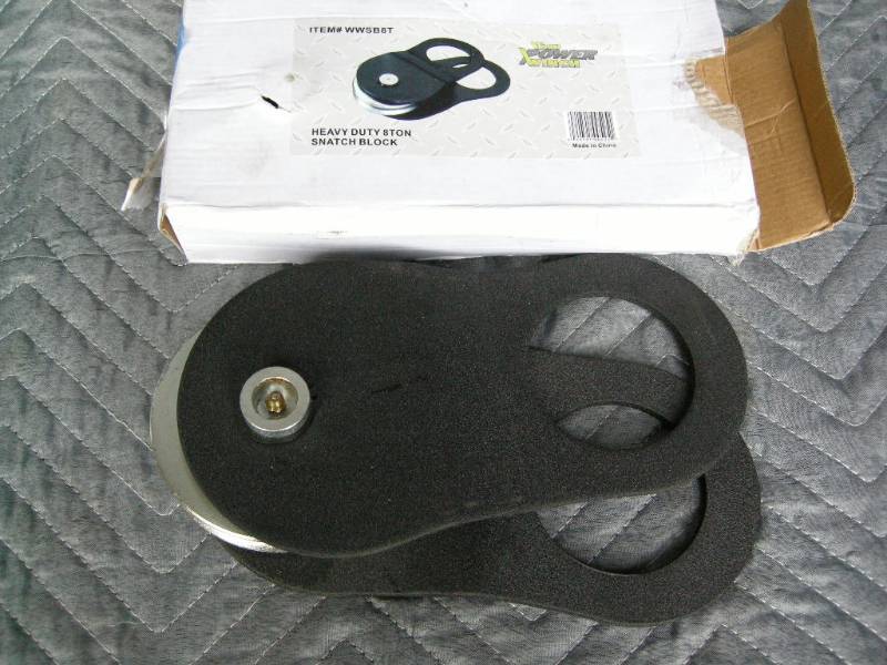 lot 73 image: Wood Power Winch 8T Snatch Block