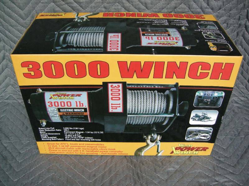 lot 74 image: Wood 3000 Power Winch