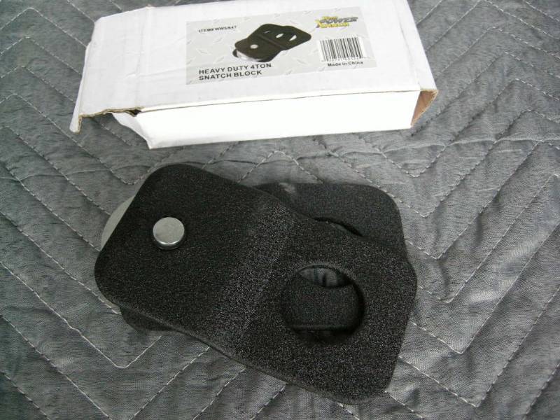 lot 76 image: Wood Power Winch 4T Snatch Block