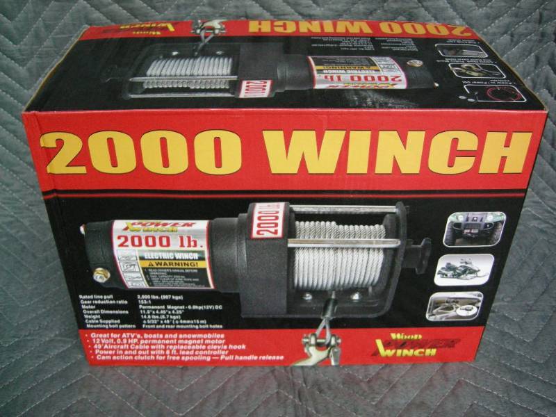 lot 88 image: Wood Power 2000lb Winch