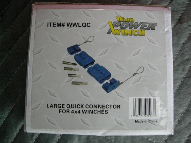 lot 91 image: Wood Power 4x4 Connector Set