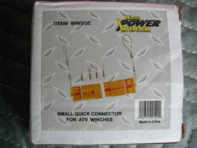 lot 92 image: Wood Power ATV Connector Set