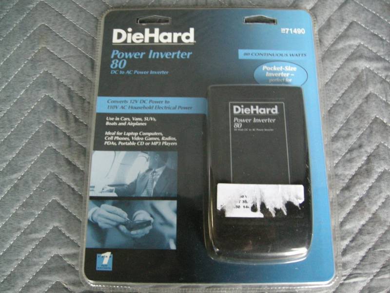 lot 95 image: Diehard Power Inverter 80
