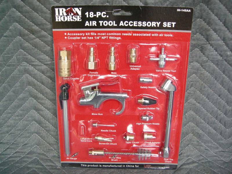 lot 98 image: Iron Horse Air Tool Accessory Set