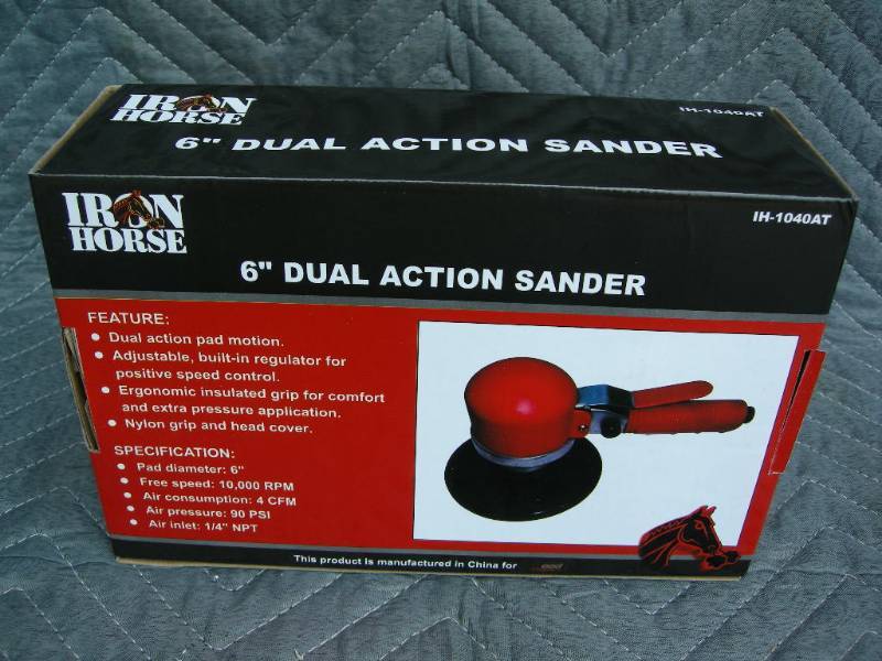 lot 116 image: Iron Horse 6 Dual Action Sander
