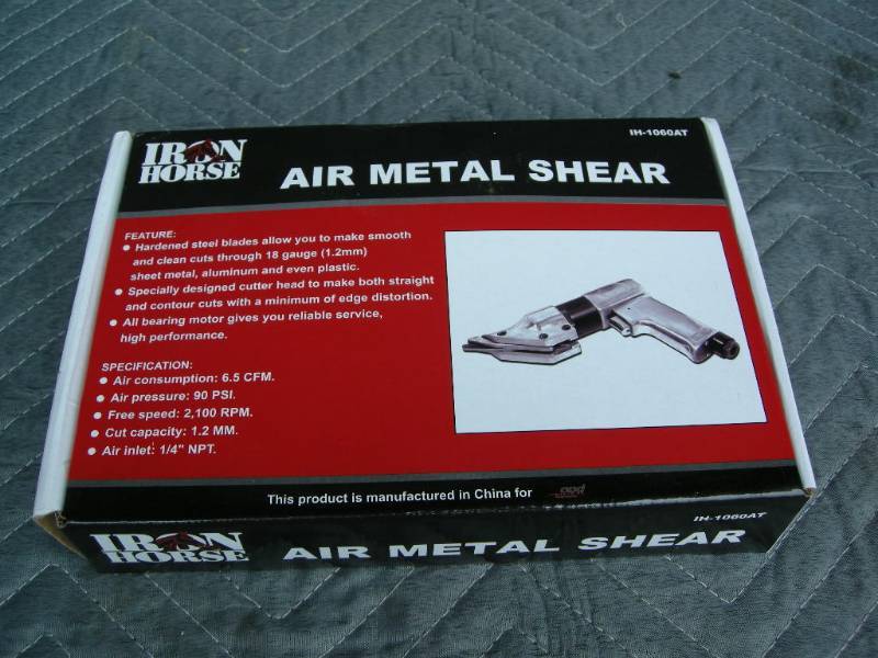 lot 117 image: Iron Horse Air Metal Shear