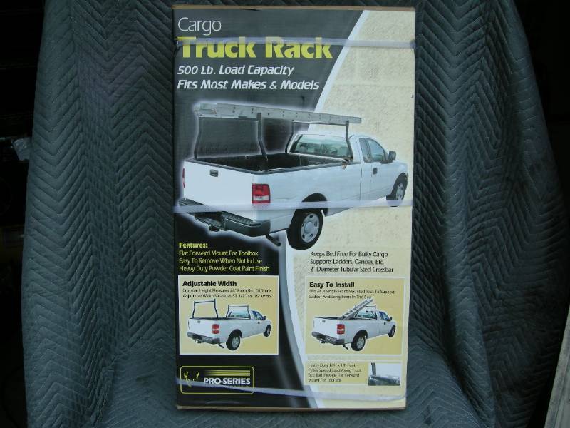 lot 125 image: Pro-Series Cargo Truck Rack
