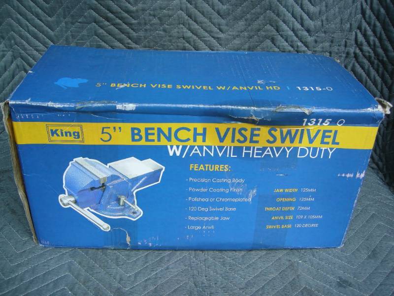 lot 143 image: King 5 Bench Vise