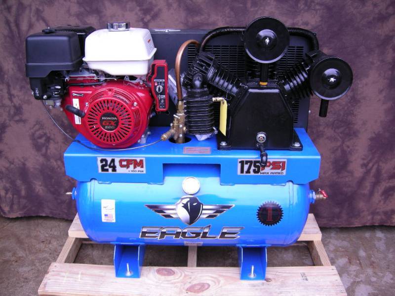 lot 13 image: Eagle Truck Mount Air Compressor