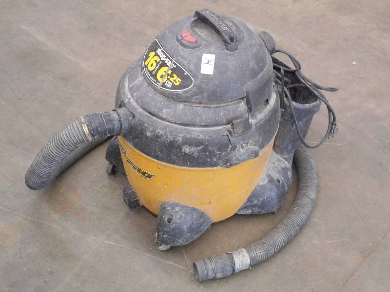 lot 14 image: Shop-Vac 16-Gallon 6.25HP WetDry V...