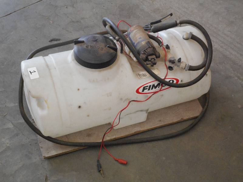 lot 1 image: Fimco 14-Gallon 12Volt Electric Spr...