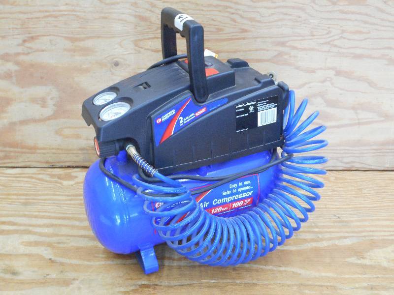 lot 5 image: Like New Campbell Hausfeld 100PSI 2...