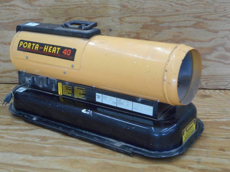 lot 7 image: Porta-Heat 40000 BTU Kerosene Space...