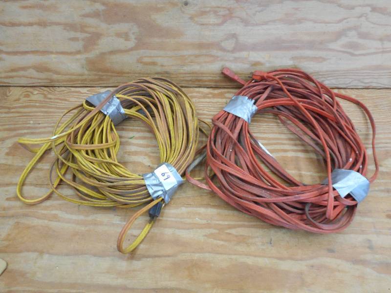 lot 69 image: Lot Of Assorted Electric Cords ...