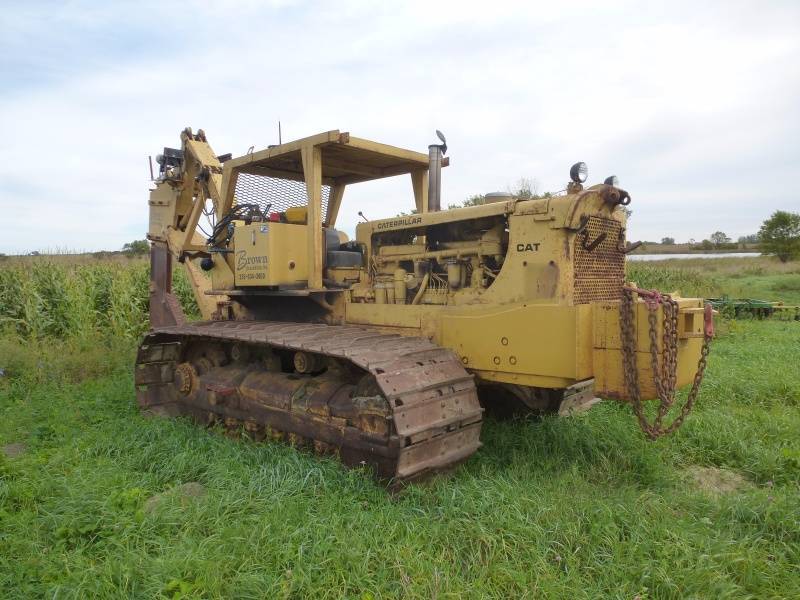Caterpillar D8h Tile Plow Ncs Brown Excavating 2 Equip 2017 K Bid