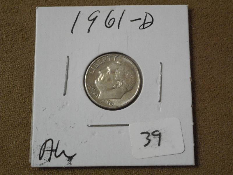 1961-D Roosevelt Dime ...