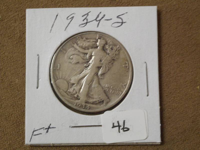 1934-S Walking Liberty Half Dollar ...