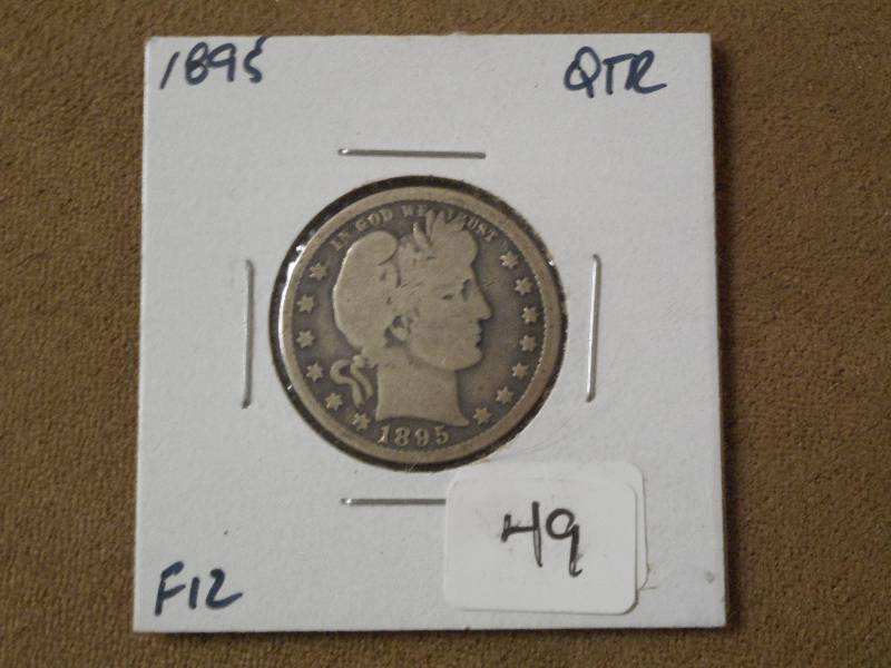 1895 Barber Quarter ...