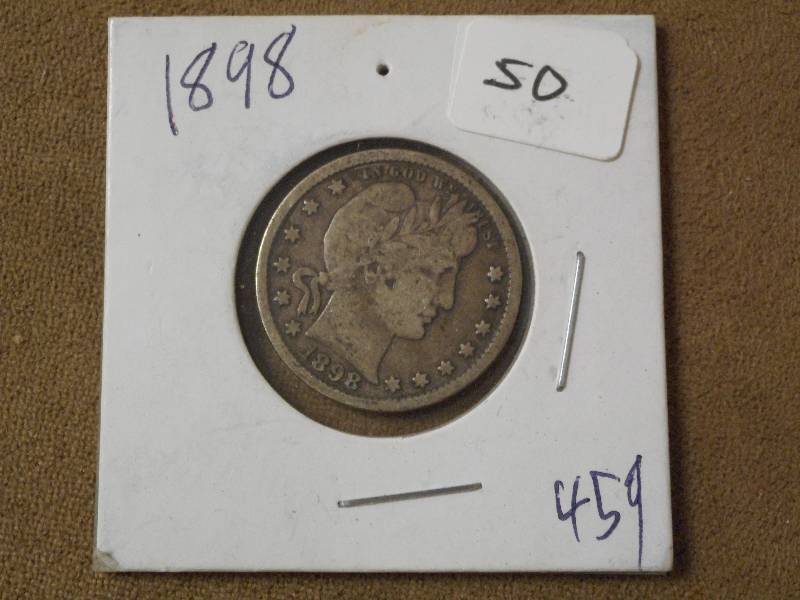 1898 Barber Quarter ...