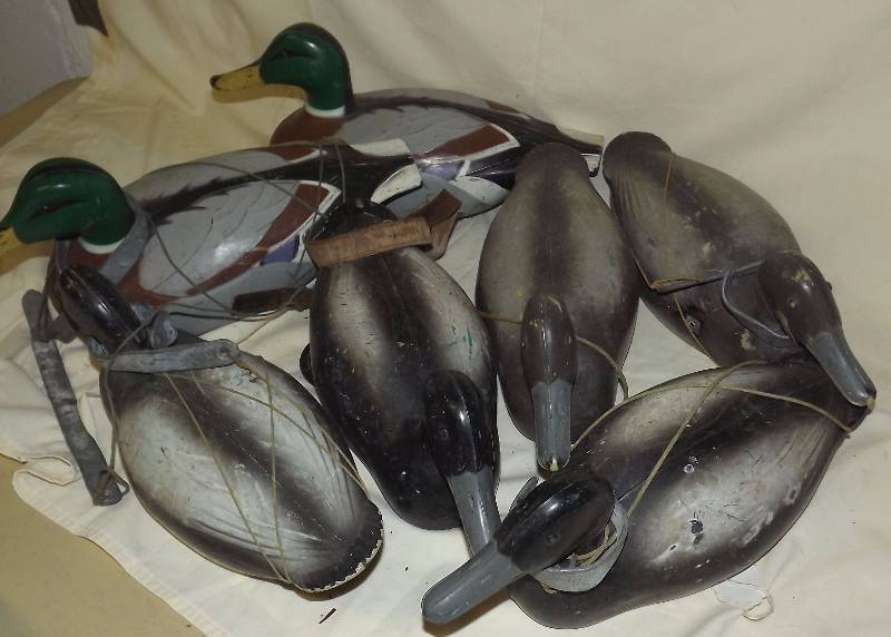 Vintage Plastic Duck Decoy LOT