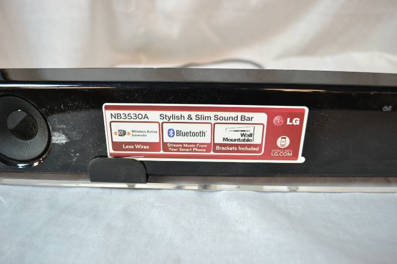 LG Sound Bar wBluetooth