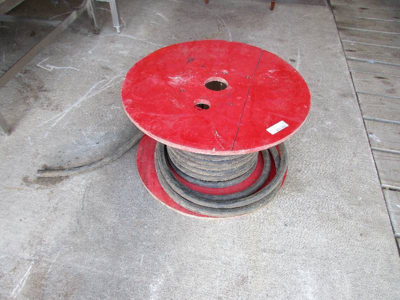 Partial roll of wire