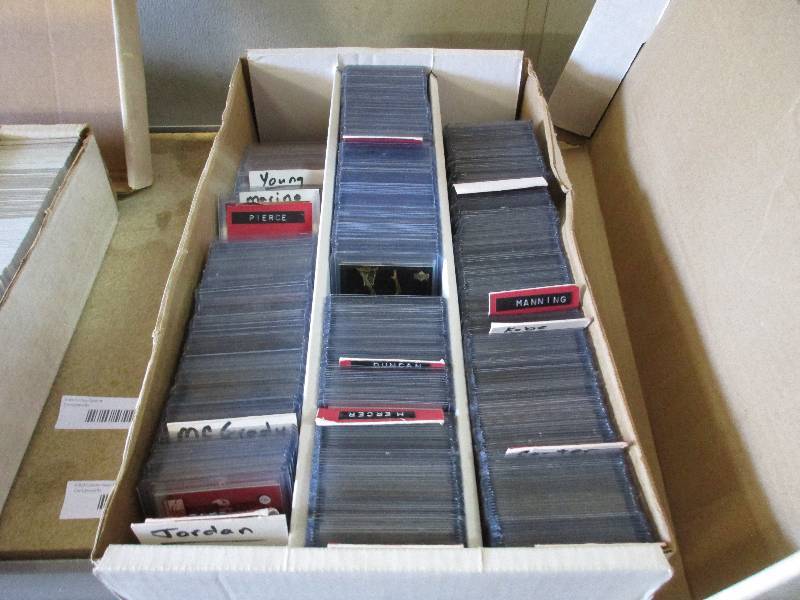 Football and basketball cards