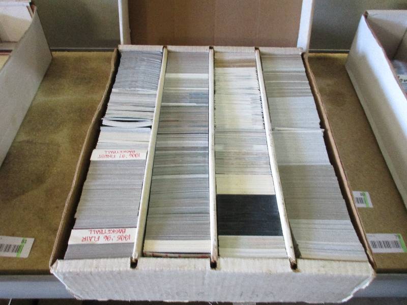 Football and basketball cards
