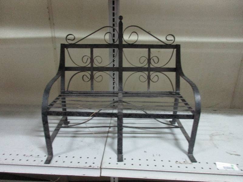 Iron bench