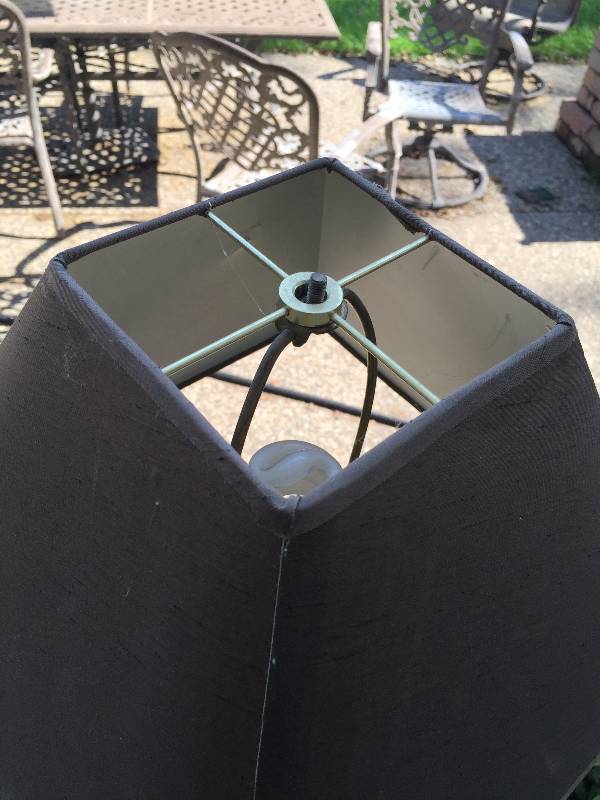 End Table with Lamp