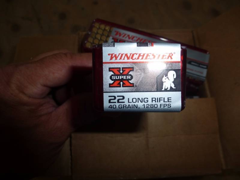 Winchester .22 cal Ammo