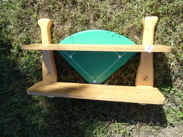 Baseball Theme Kids Wall Shelf. 29 X 21