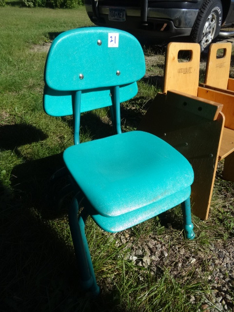 2 Kids Stack Chairs