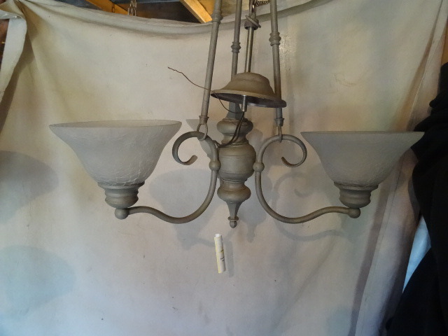 3 Light Hanging Chandelier